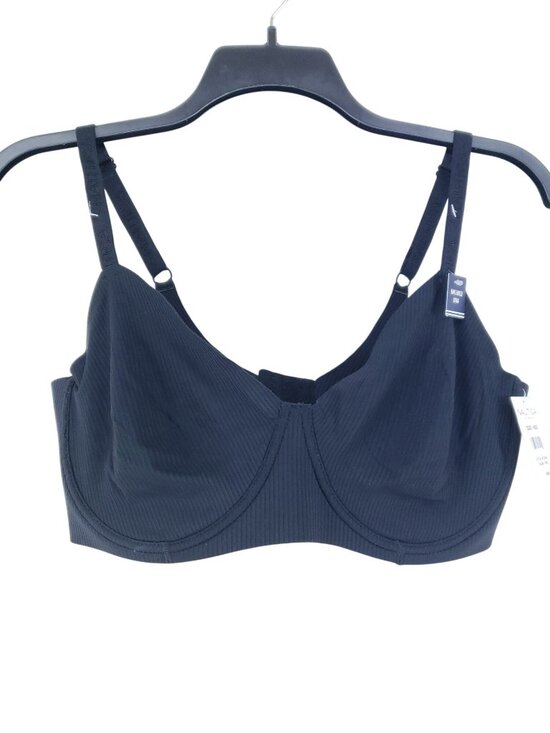 Nautica Other - Nautica Intimates Unlined Black Bra Size 40D Adjustable Straps Underwire Ribbed